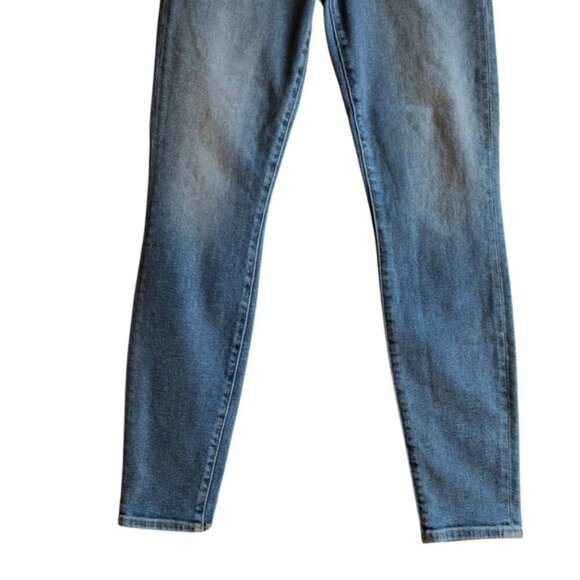 7 For All Mankind 7FAM High Waist Ankle Skinny Jeans Luxe Vintage Size 28 - Picture 4 of 14